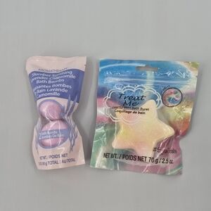 Bath Bombs Treat Me Colorful Swirl Bath Burst "Aromatherapy Lavender Chamomile